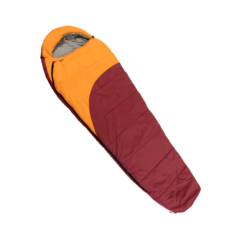 Hot Sale Outdoor Mummy Sleeping Bag 300T Camping Sleeping Bag Waterproof