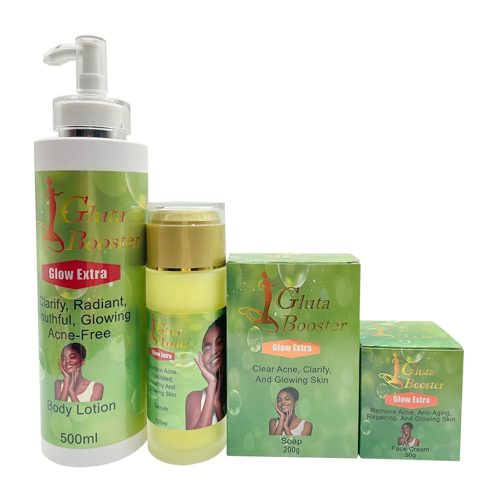 Strong Glowing Nourishing Moisturizing Anti Tache Acne-Reducing Dark Spots Cleaner Body Set Antioxidants Restoring