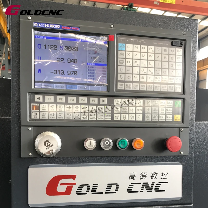 [Spanish market]CAK6140 small cnc lathe metal automatic lathe machine