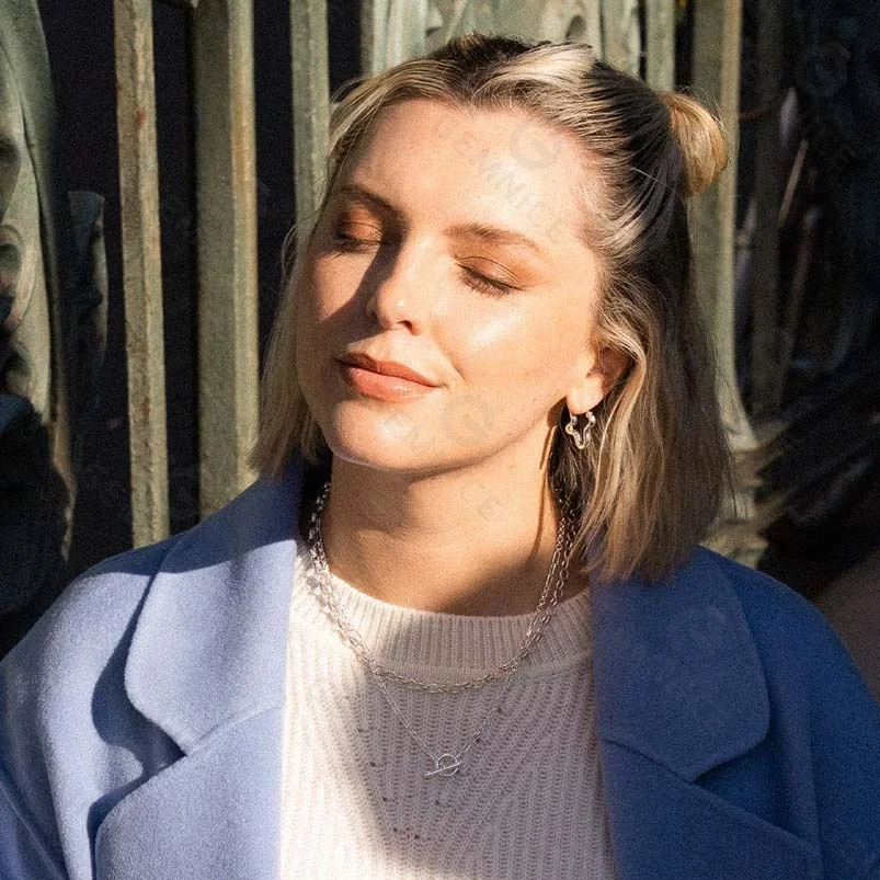 Gemnel high quality 18k gold plated jewelry designer inspired jewelry 925 silver irregular wave hoop earrings