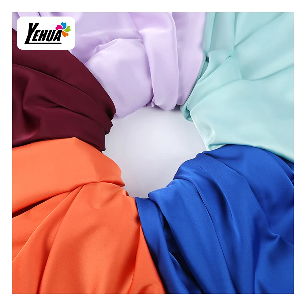 Hot Sale 50D Silk 95GSM Woven Fabric for Women Blouse