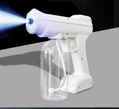  Hot Sale Electric Disinfection Fog Nano Mist Sprayer Sanitizer Wireless Hair Spray Gun for Car