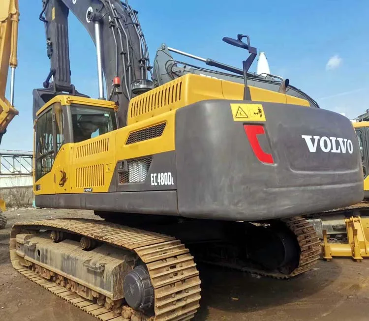 Good condition volvo 480 dl 48 ton used volvo 480 tracked excavator in China