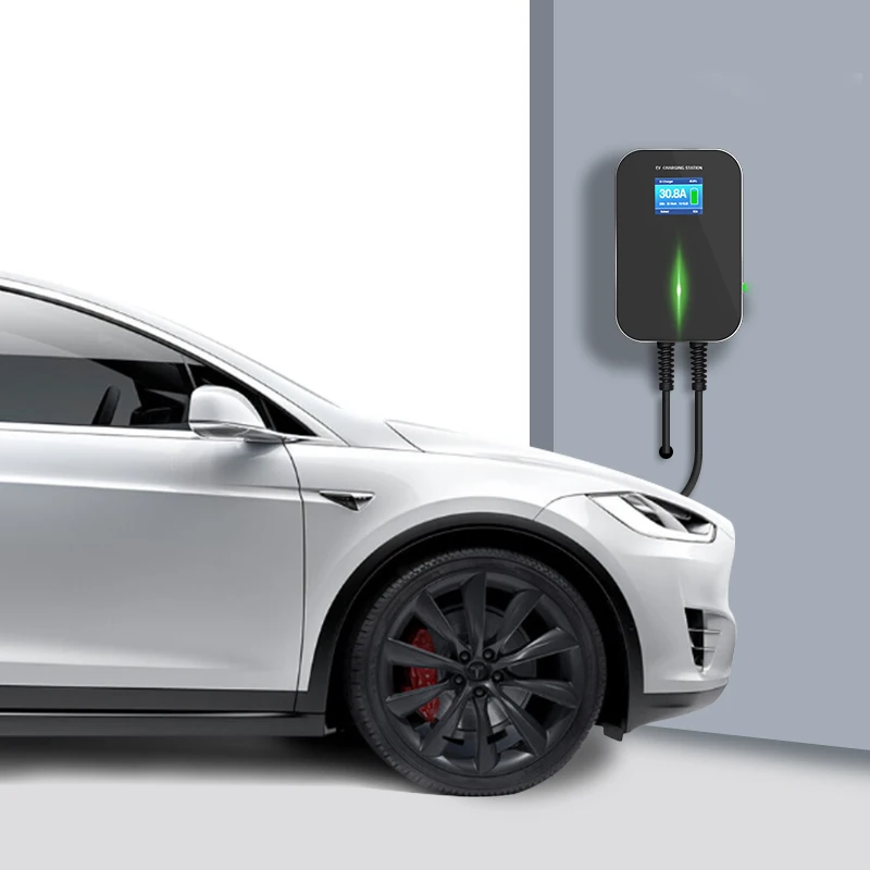 BESEN AC Wireless Fast Three phase 32a 22kw Wallbox Mode 3 Type 2 ev charger for electric vehicles