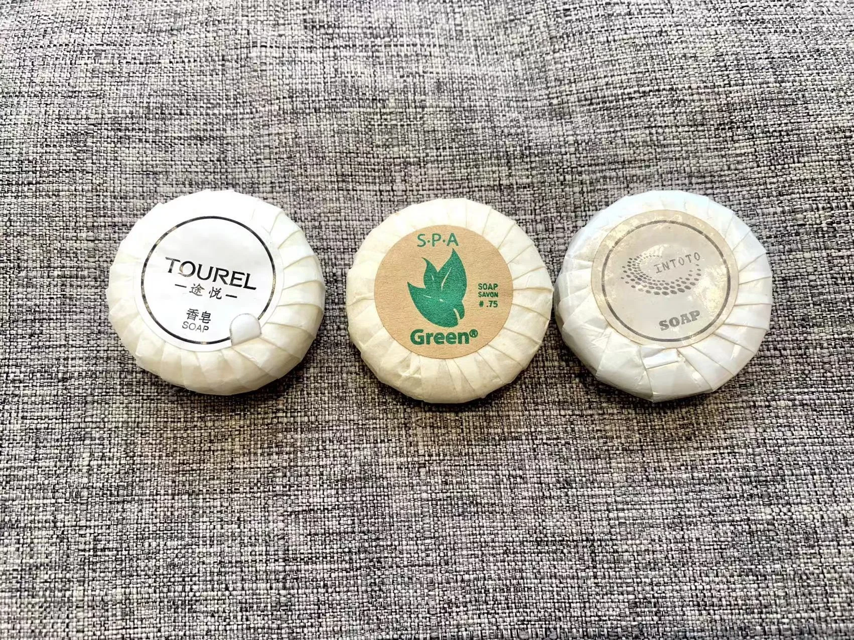 CFL Low MOQ High Quality Capsule Hotel soap for Outdoor Travel