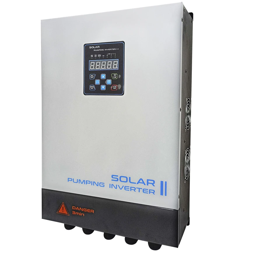 5.5kw 7.5kw 11kw 220v Одиночный/трехфазный инвертор водяного насоса блок управления водяным насосом на солнечной батарее