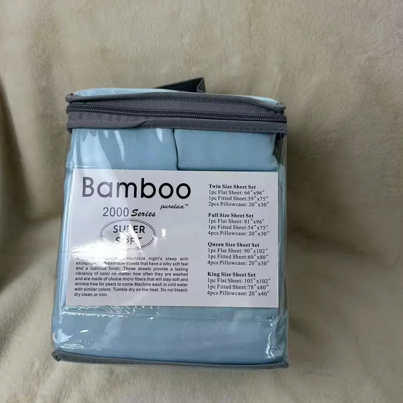 Wholesale King size bed sheets 80gsm brushed microfiber  white  bedding set 6pcs for bedroom hotel bed linen