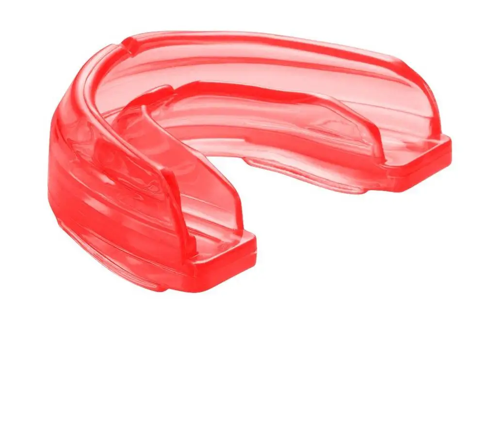 Mouthguard Sports Protection, Quality Teeth Protection / Double Braces Mouth Guard / No Boiling Required, Football Mouth Guard
