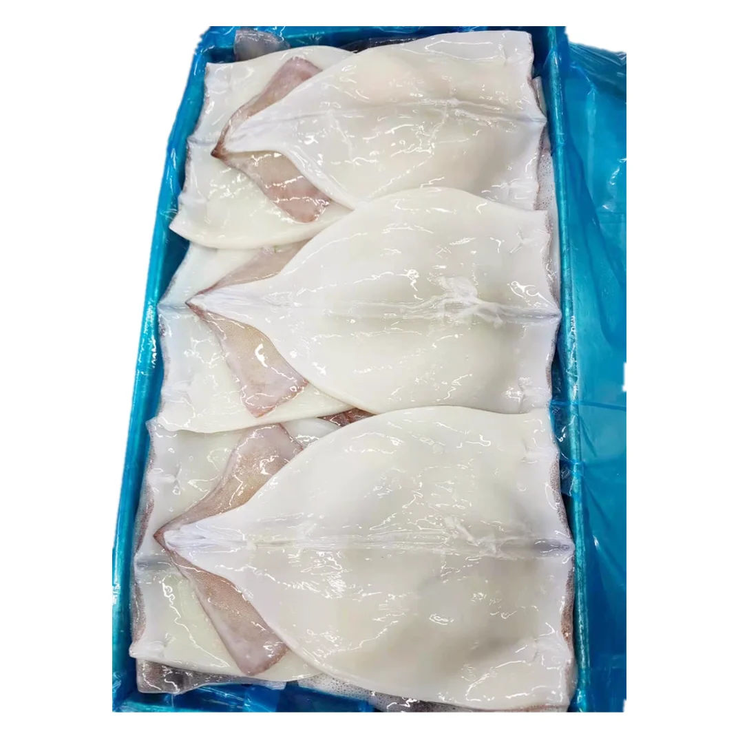 Hot sale frozen pacific squid fish fillet block
