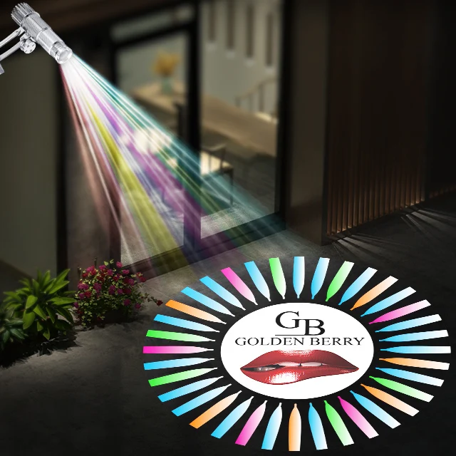 
Yufan 35w global custom laser lamp wireless 4K high definition led welcome advertising light gobo logo projector 