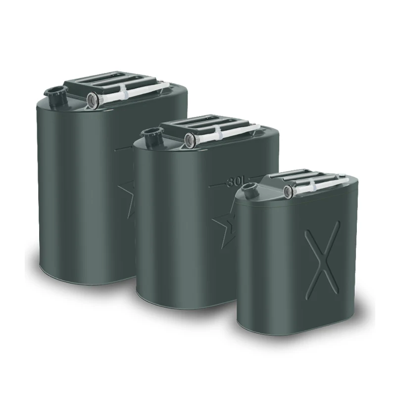 20L metal jerry can fuel tank oil container for car