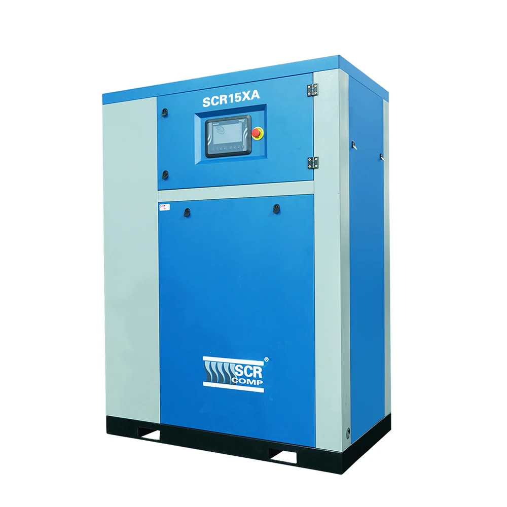 2020 новая высокая эффективность SCR15XA 10HP 100% масло бесплатно прокрутки воздушный компрессор