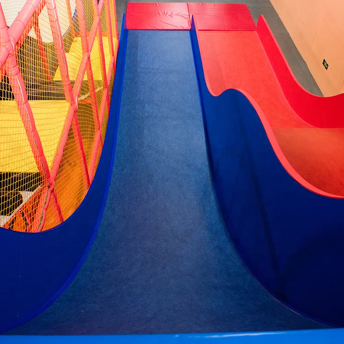 Pokiddo-Thrilling devil slides-waves Kids Games Plastic Soft Play Area Children Indoor Playground Equipment Slides