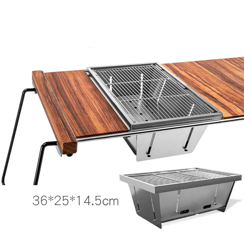 Korean Outdoor Grill Tables Portable Folding Table Picnic Folding Table