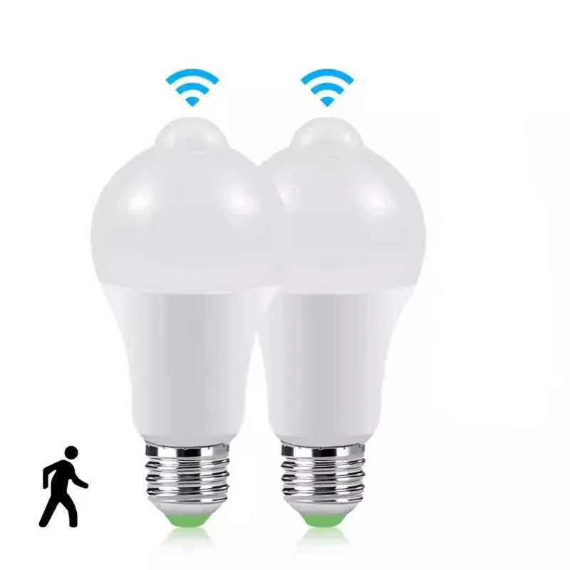 5 w 7 w 9 w 12 w 15 w  Automatic  Sensor Night Light Bulb A 60 Led Bulb With Motion Detector
