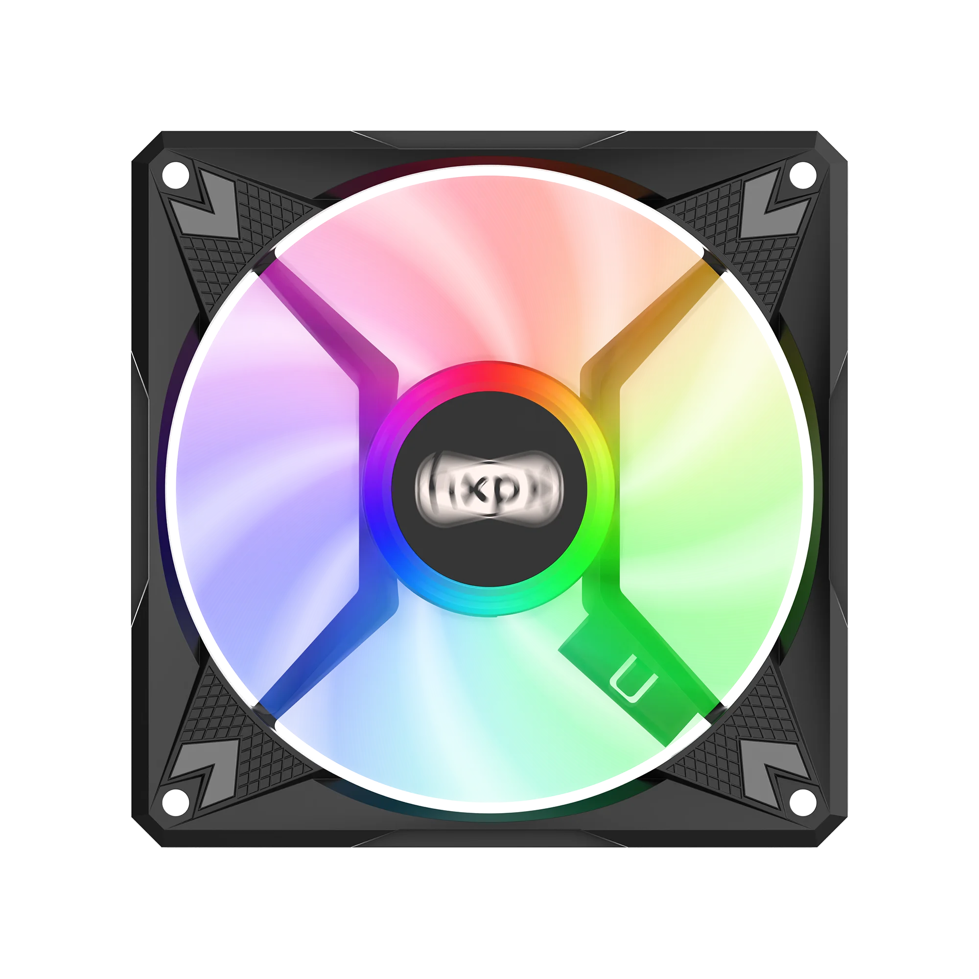 OEM King kong F-KK12 120 мм черный ARGB вентилятор корпуса ПК lil heatstick ПК компьютер Вентилятор охлаждения 6PIN с РЧ пульт дистанционного управления набор LED
