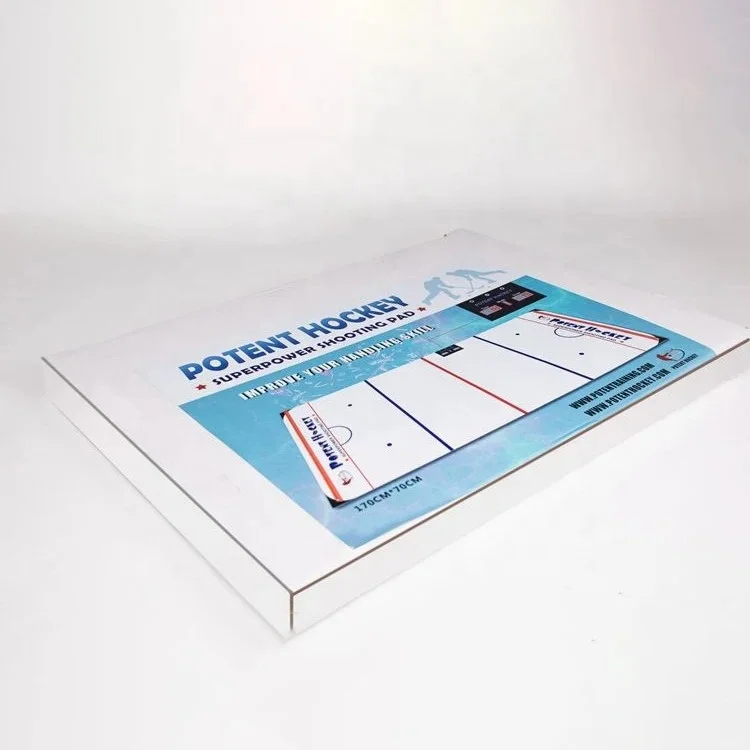 Scored Ice Hockey Control Practice Multi-Game Electronic Puck Shooting Pad Skills Practice Hockey Trainer 4 Games Shooting Pad