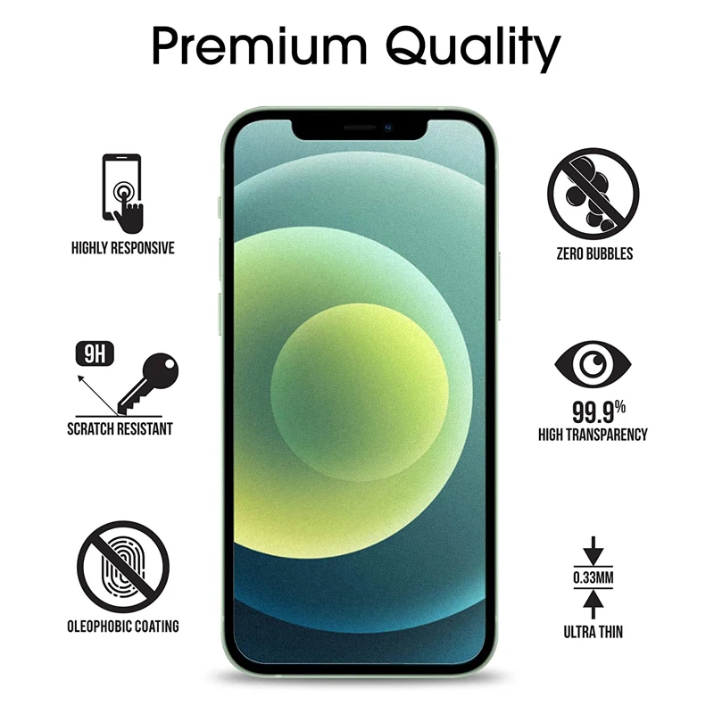 full cover anti-glare matte gaming screen protector for iphone 8 plus xs 11 pro 12 mini 13 pro max tempered glass