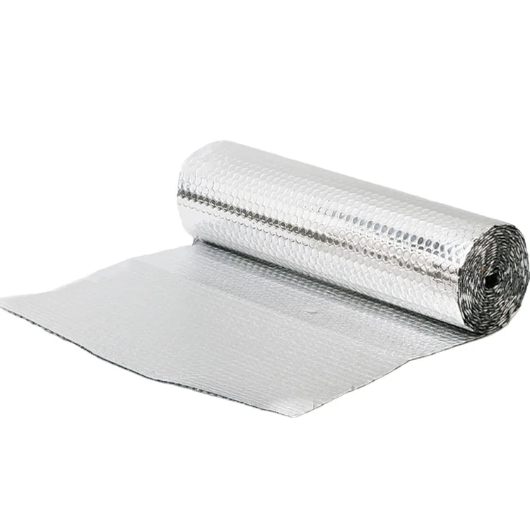 Heat insulated material aluminium foil bubble wrap thermal insulation foam thermal reflective insulation sheet for roof