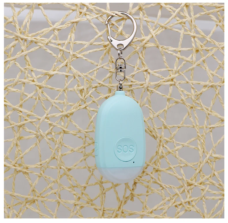 
SOS Alert Panic Button LED Flashlight Emergency Self Defense Keychain Siren Security Alarms Safety Devices 