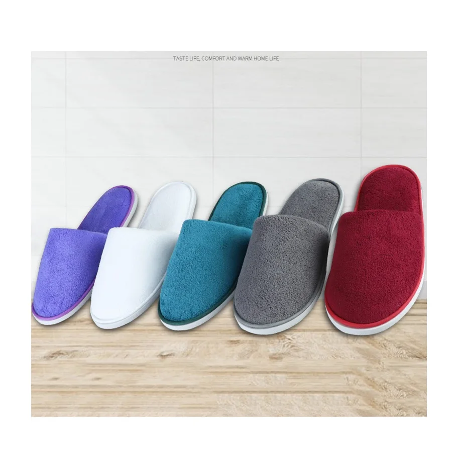 Hot Selling Good Quality EVA Comfortable Custom Cheap Hotel Disposable Couple Slippers