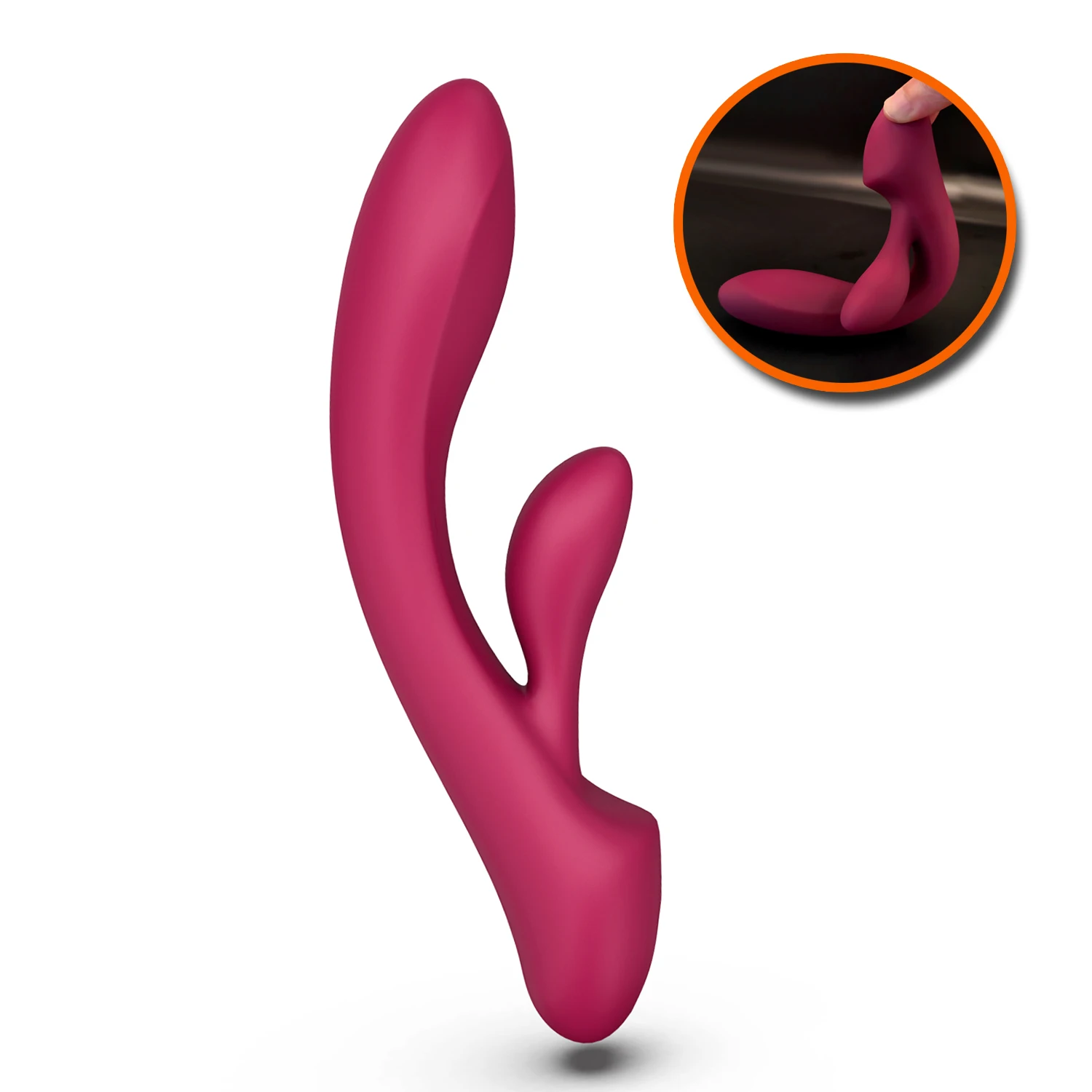 SAMEYO OEM Waterproof bullet vibrator for Clit Full Silicone Vibrating as Finger Massager for G Spot Nipple Female