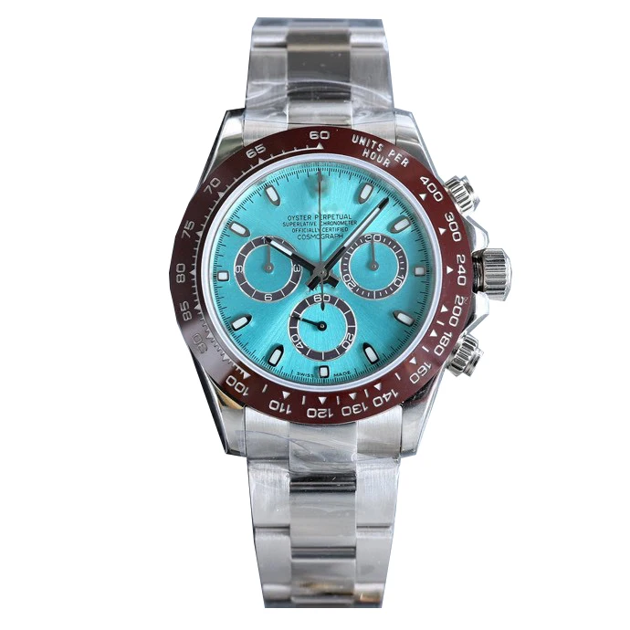 316L fine steel sapphire glass is waterproof and diamond rolexs daytonas watch for men original automatic replicaes
