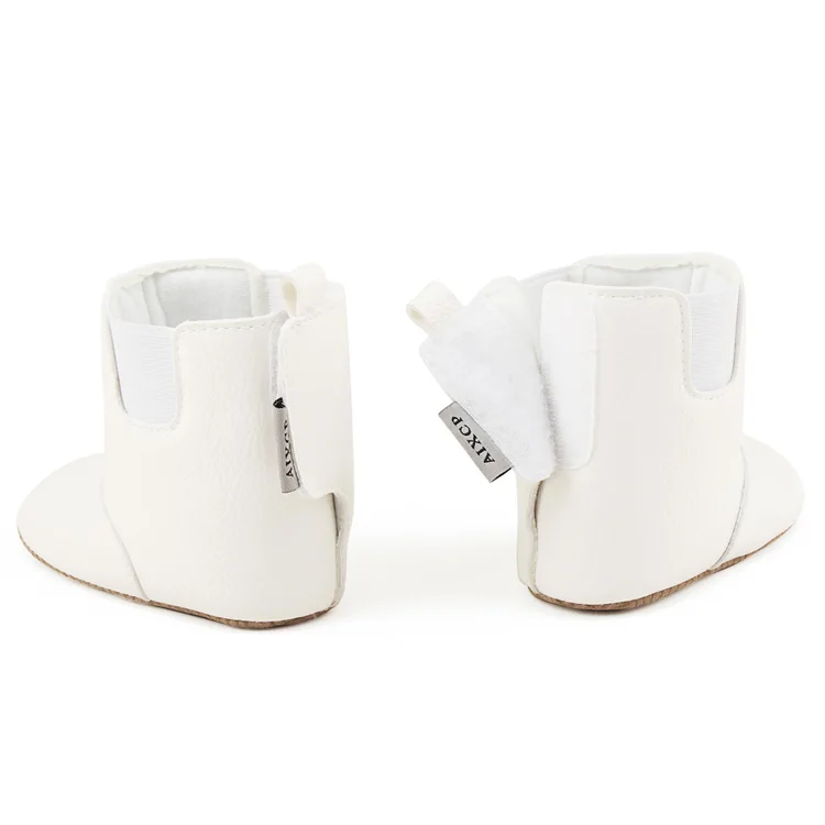 
Wholesale white winter warm middle soft sole snow boot prewalke boots beautiful baby shoes 