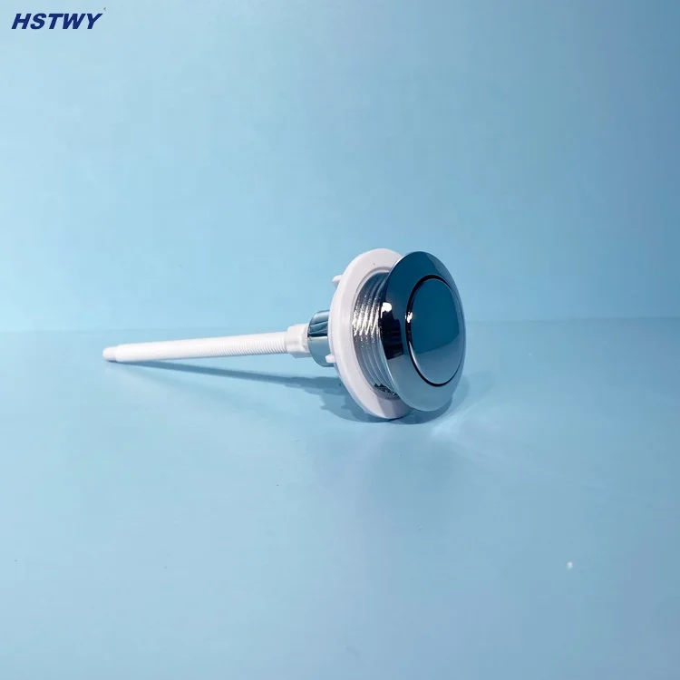 HA101-2 хром на унитаз из АБС-пластика механические один круглый кнопочный переключатель с 38 мм для керамический туалетный Бачок Топ нажимная кнопка