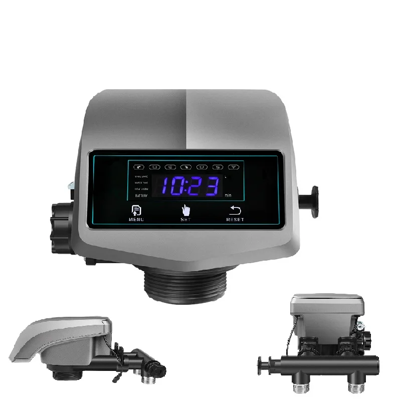 IMRITA Intelligent 1-3 Tons Auto Water Softener Multiport Control Valve With LED Display for Central Softening System
