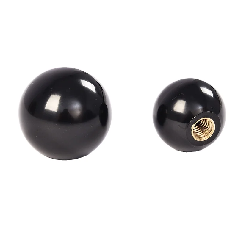 M8 Female Thread  32mm Diameter Round Handle Ball Knob for Machine Tools