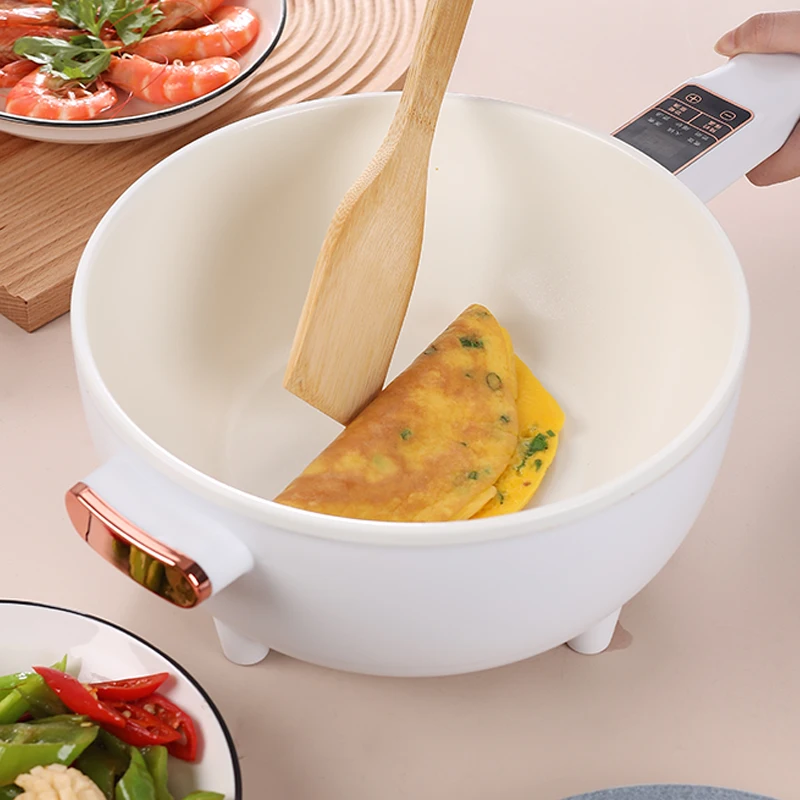 TOP Electric cooker household multi function 3L Can add steamer, and can add non-stick coating