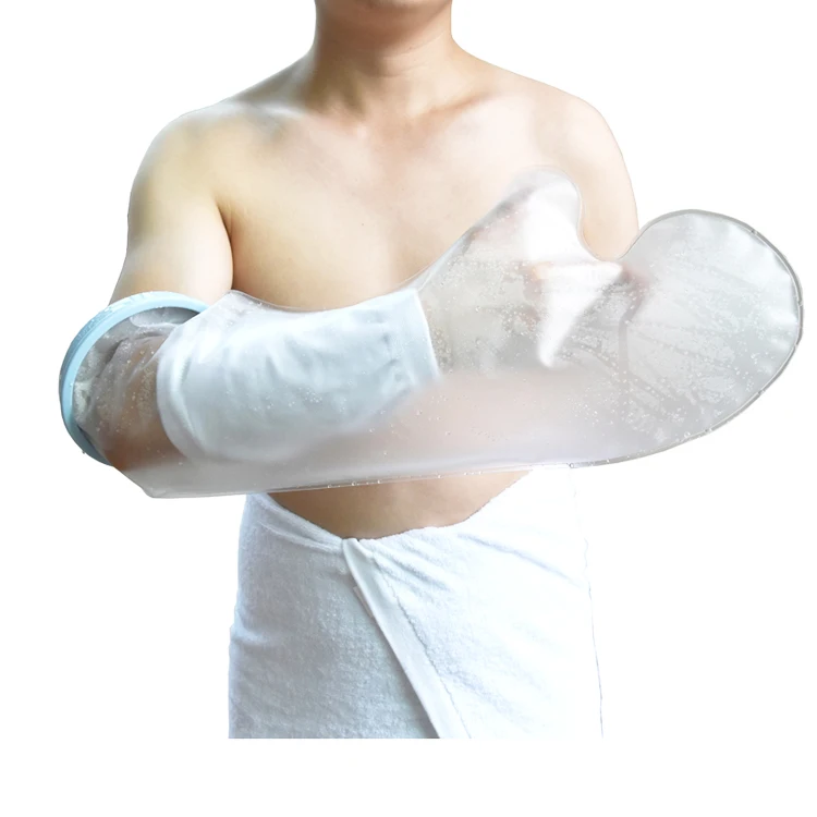 High quality & best price watertight bandage waterpoof  adult half arm cast cover for shower