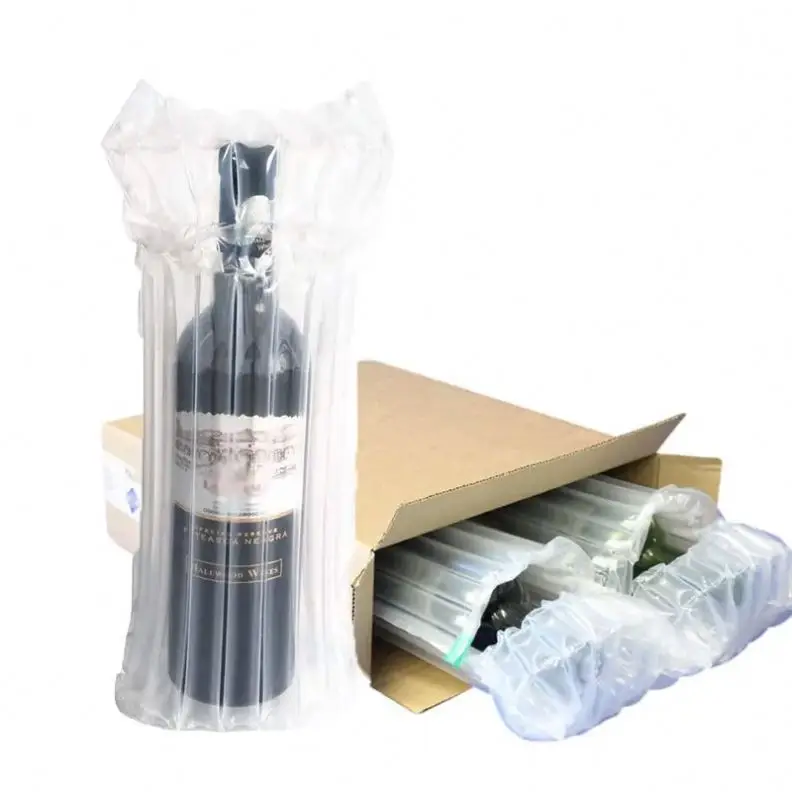 packaging protection Foam Bubble Plastic Bottle Glass Jar Bag Air Column Bubble Packing Wrap