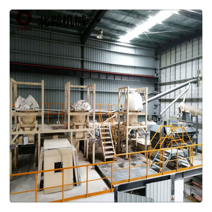 automatic gypsum powder making machine production line manufacturer Fast delivery time and good manufacturing quality in China