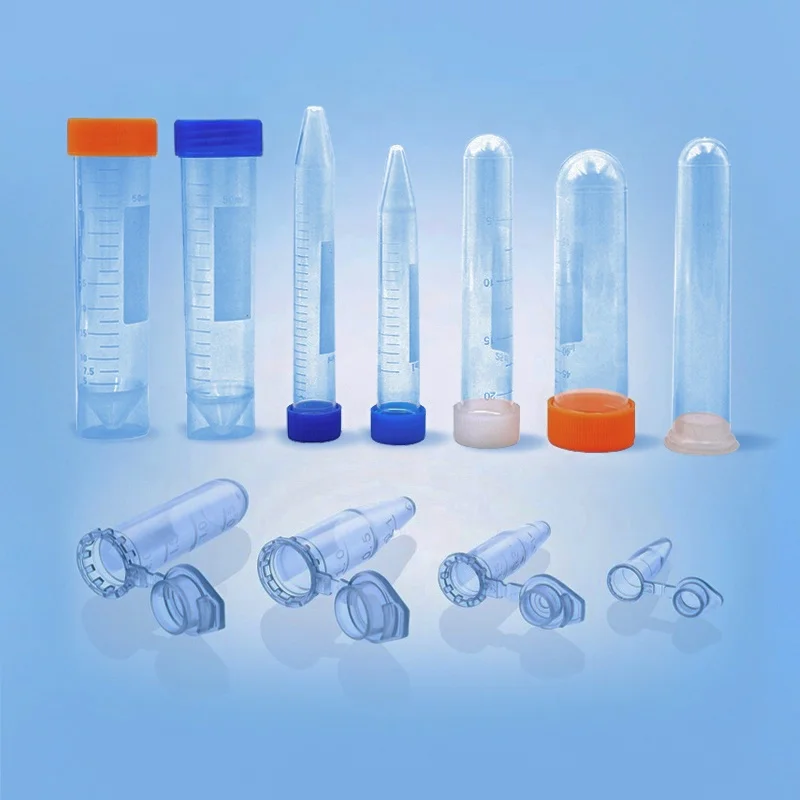 Центрифужные трубки 5 мл 10 мл 15 мл 50 мл лабораторные Одноразовые Полипропиленовые центрифужные трубки с винтовой крышкой