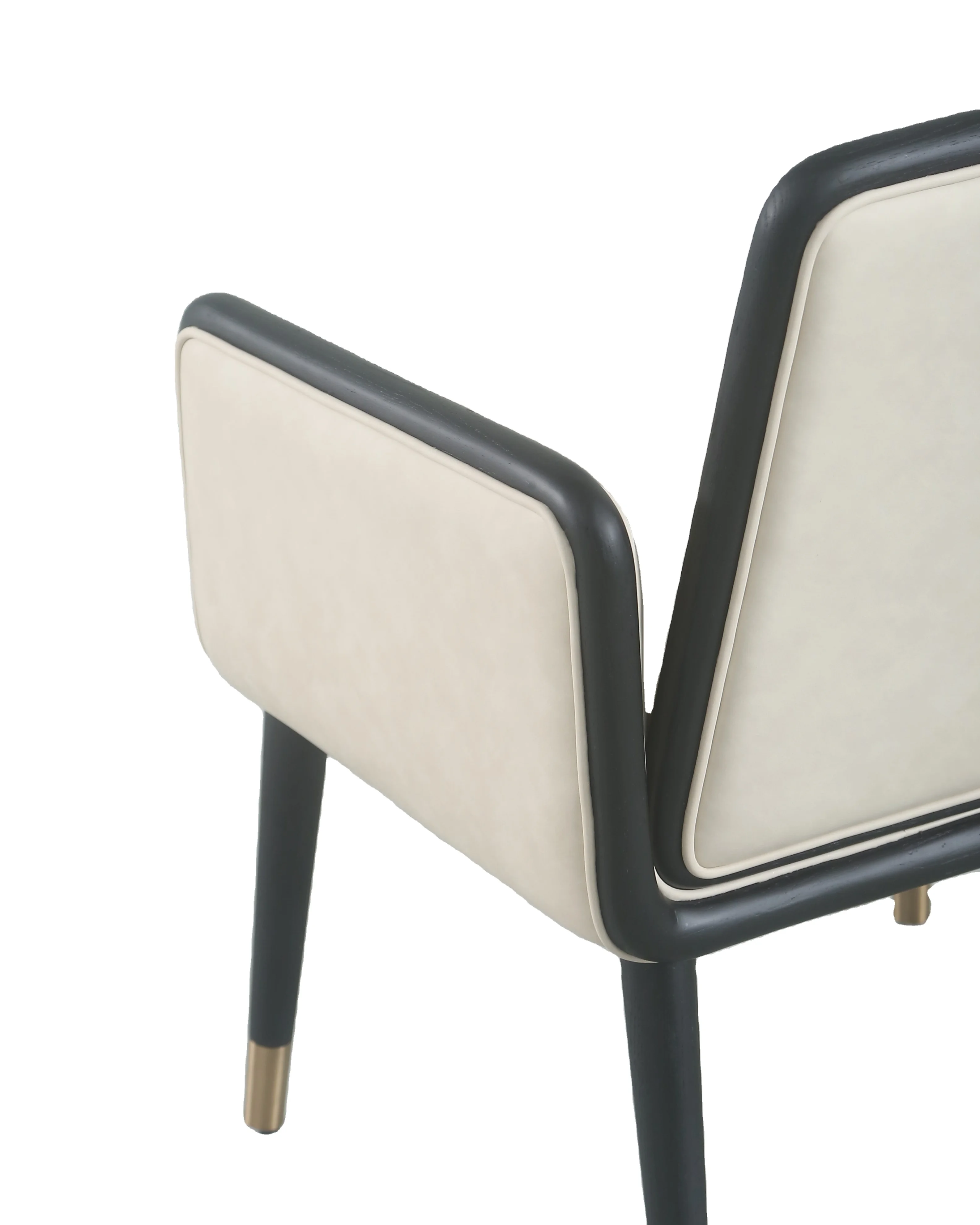 Modern new Chinese leather  living room casual solid wood sofa for family hotel villa apartment furniture