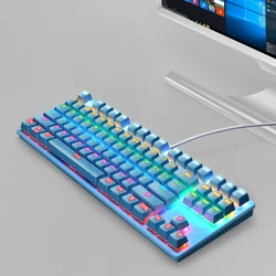 Gaming accessories RGB Switch Hot Swap Gaming Mechanical Keyboard Kit USB wired gaming keyboard