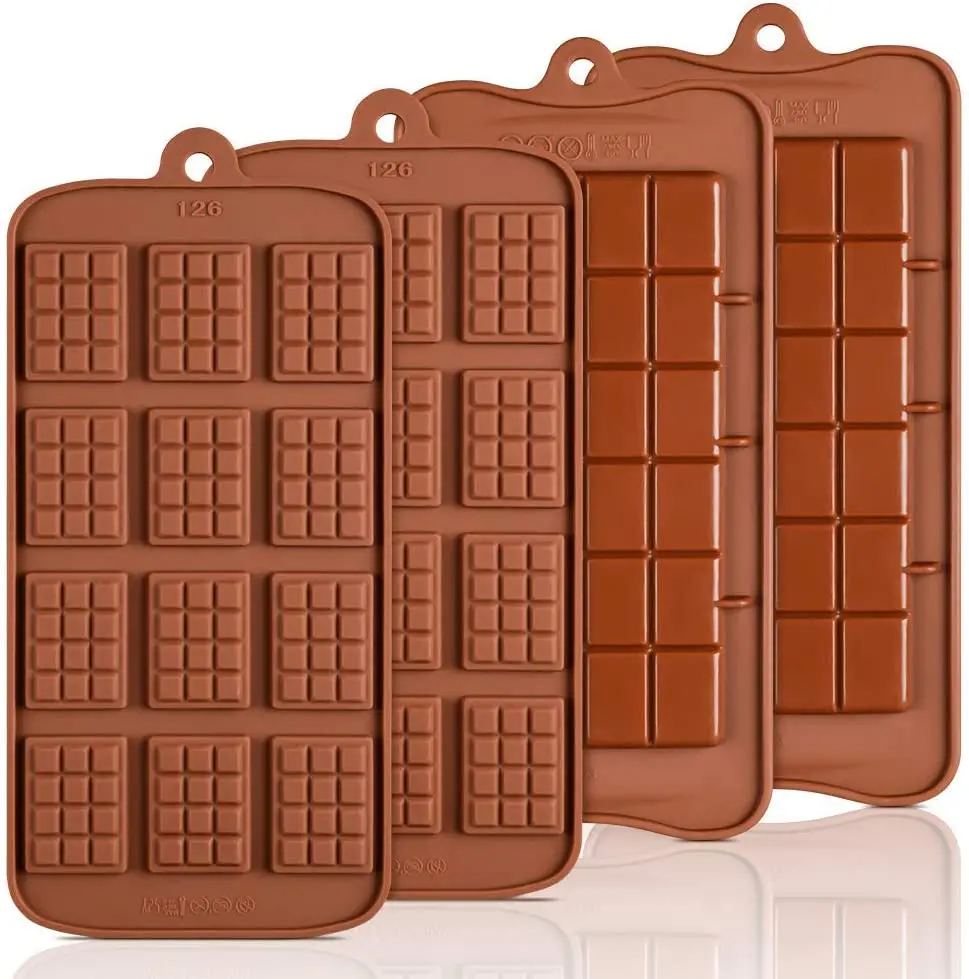 Sanwei Multifunction Food Grade Non-Stick Silicone Candy Molds Baking Cupcake Molds Silicone Chocolate Mold