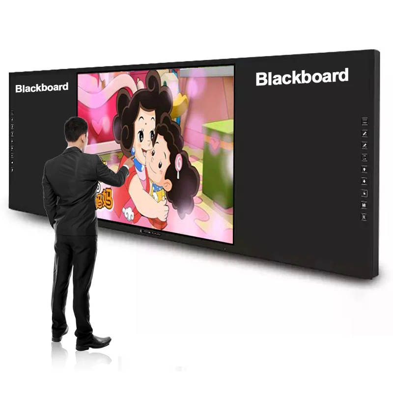 Education 75 Inch 4K Digital Whiteboard Electronic Teaching Board Touch Screen Nano Blackboard