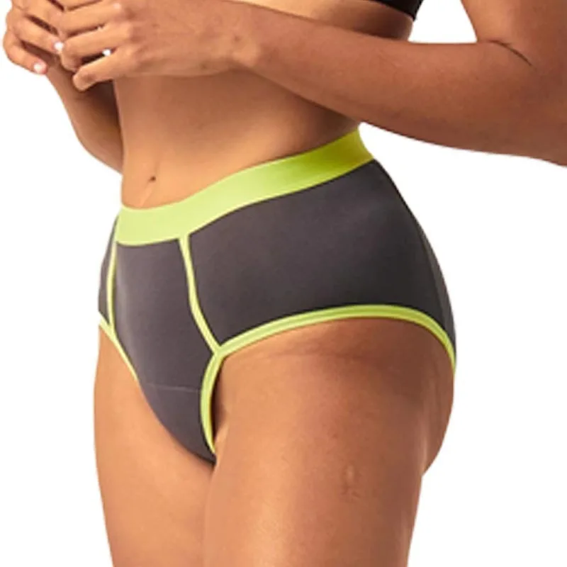 New Design Big Size 4XL Color Contrast Sport Menstruation Hygienique Panties High Waist Sanitary Menstrual Period Panties