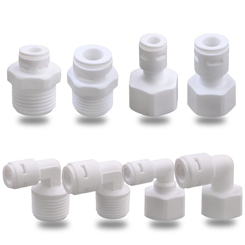 Quick Connector Push In To Connect Tube FIttings for RO Water Purifier System Spare Parts