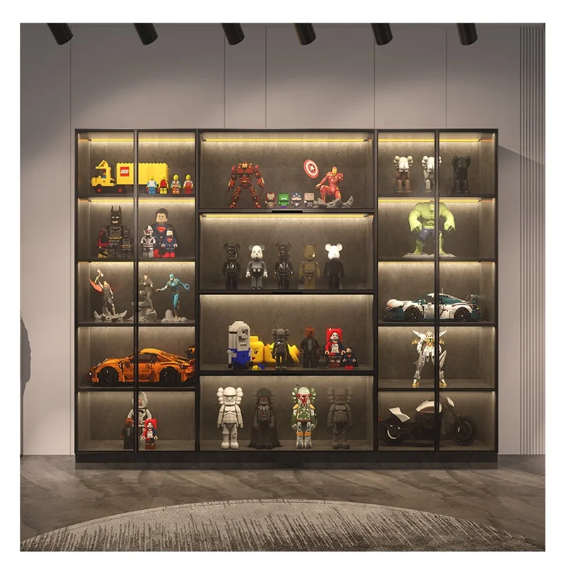 Custom gift cabinet Toy cabinet Glass display cabinet household dust proof