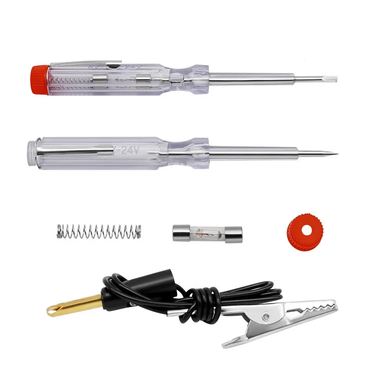 Test Pen DC 6V-24V Automotive Electrical Tester Automotive Measuring Voltage Pen Repair Car Circuit Voltage Tester