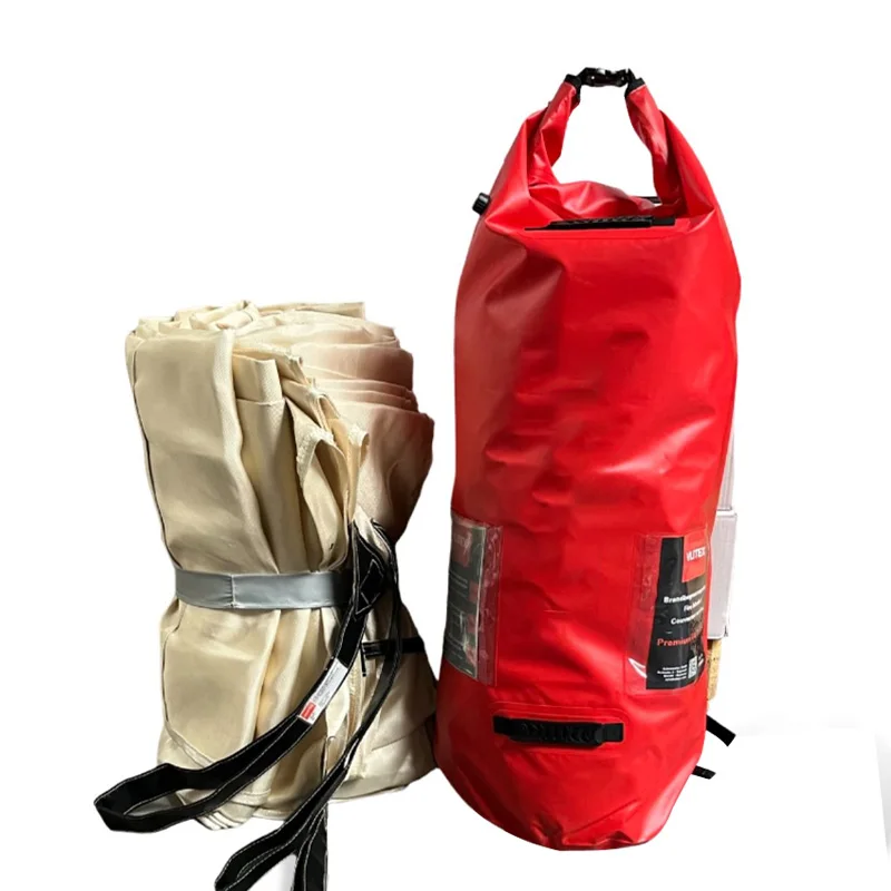 High Silicone Coated Fiberglass Fabric Electric Vehicles Car Fire Blanket for Automobile Fire Control