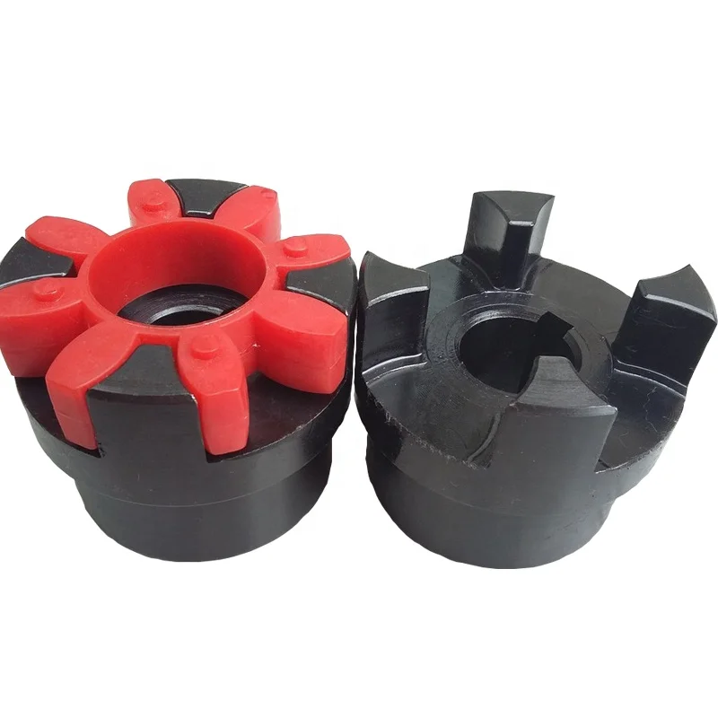 Good quality xl star shape Spider Flexible jaw Rubber shaft Coupling for motor