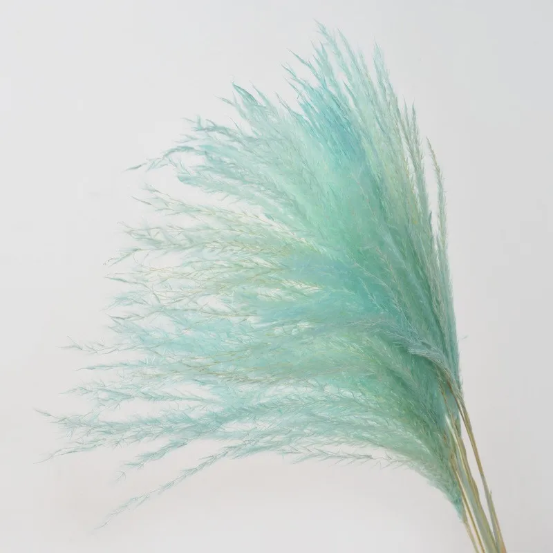 The new 7-fork fake feather wedding wool peacock grass indoor home decoration simulation reed pampas grass