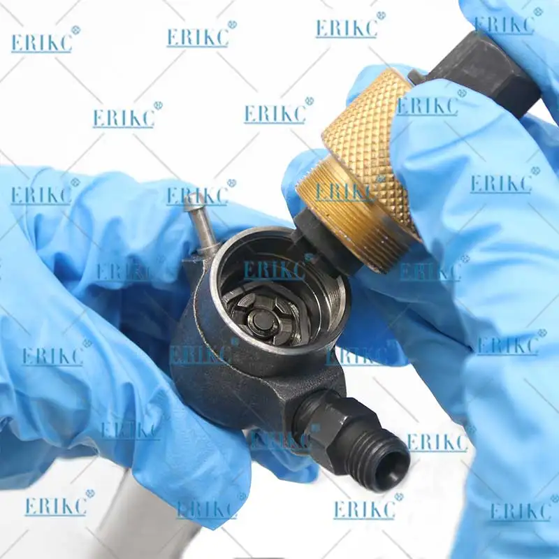 ERIKC diesel injector disassemble repair tools piezo injector disassembly and lift measurement tool set for Siemens E1023613