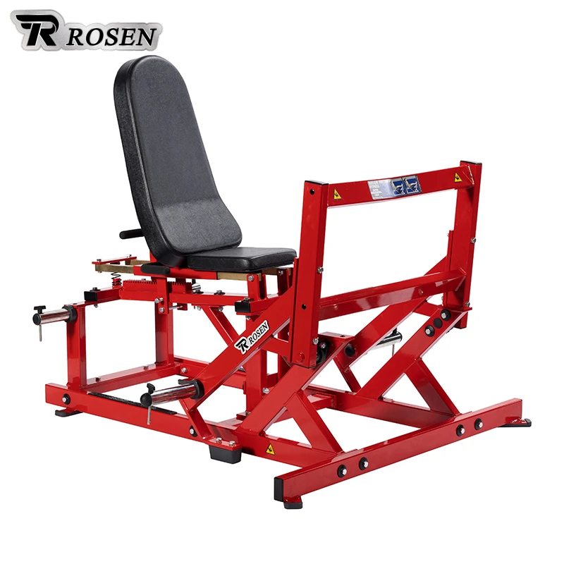 Source Factory Bodybuilding Commercial Plate Loaded Gym Strength Training Super Horizontal Calf With Color Customization