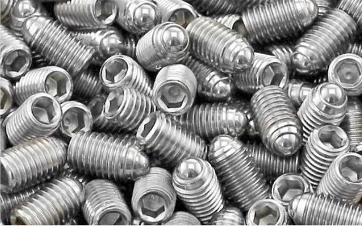 Metric Thread M3 M4 M5 M6 M8 304 Stainless Steel Spring Ball Actuator Screw Beads Positioning Screws Spring Plunger